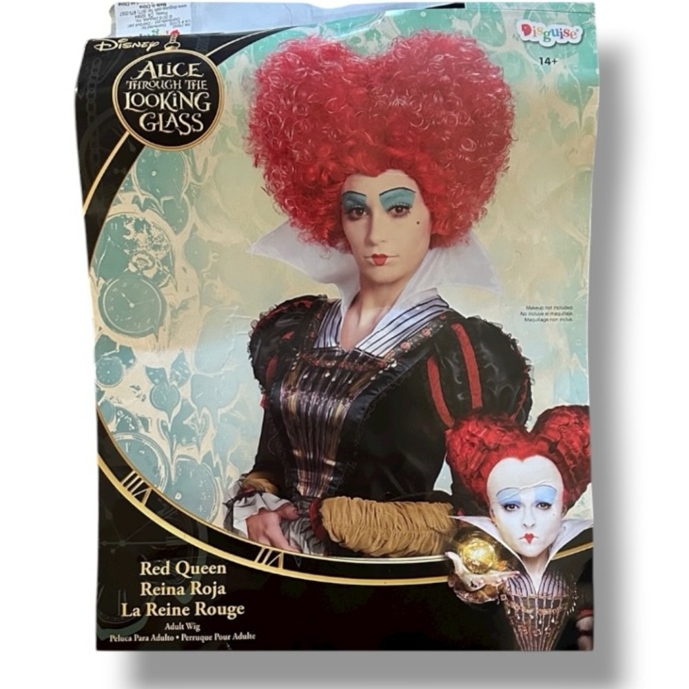 Disguise Red and Black Queen Wig